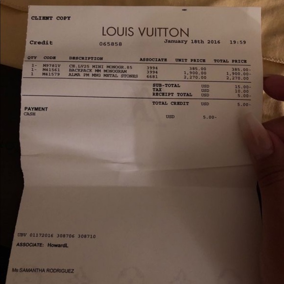 Louis Vuitton Alma purse with spikes - Picture 7 of 7